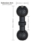"1-inch double ball extension arm for RAM MOUNTS"